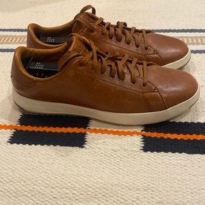Cole Haan Grand Pro Tennis Sneaker. Woodbury Handstain. Size 8.5.